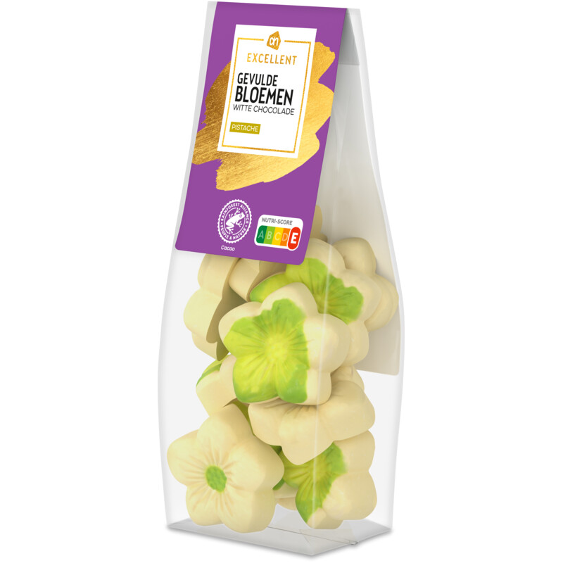 Een afbeelding van AH Excellent Gevulde bloemen pistache