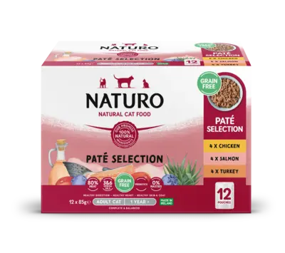 pdp-image-Naturo Pate selection chicken, salmon, turkey