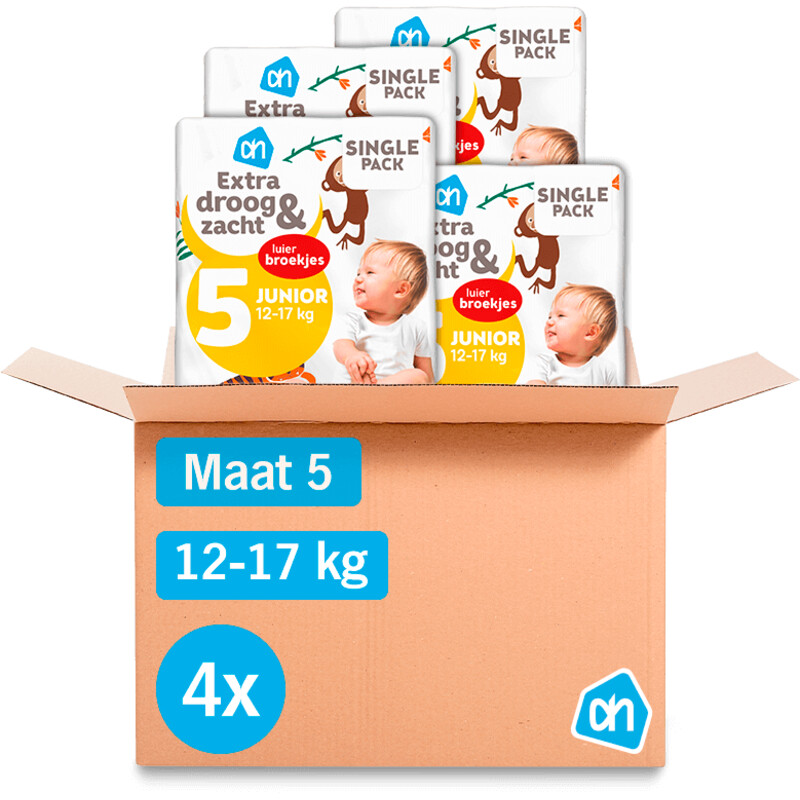 Een afbeelding van AH EDEZ luierbroekjes maat 5 4-pack