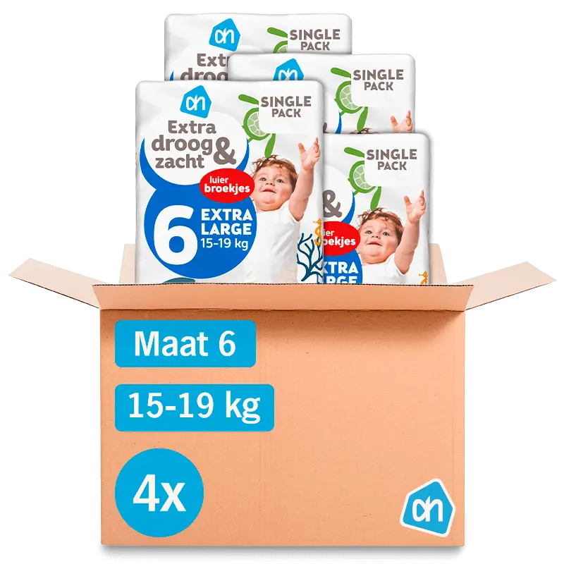 EDEZ luierbroekjes maat 6 4-pack