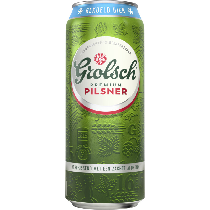 Een afbeelding van Grolsch Premium pilsner gekoeld