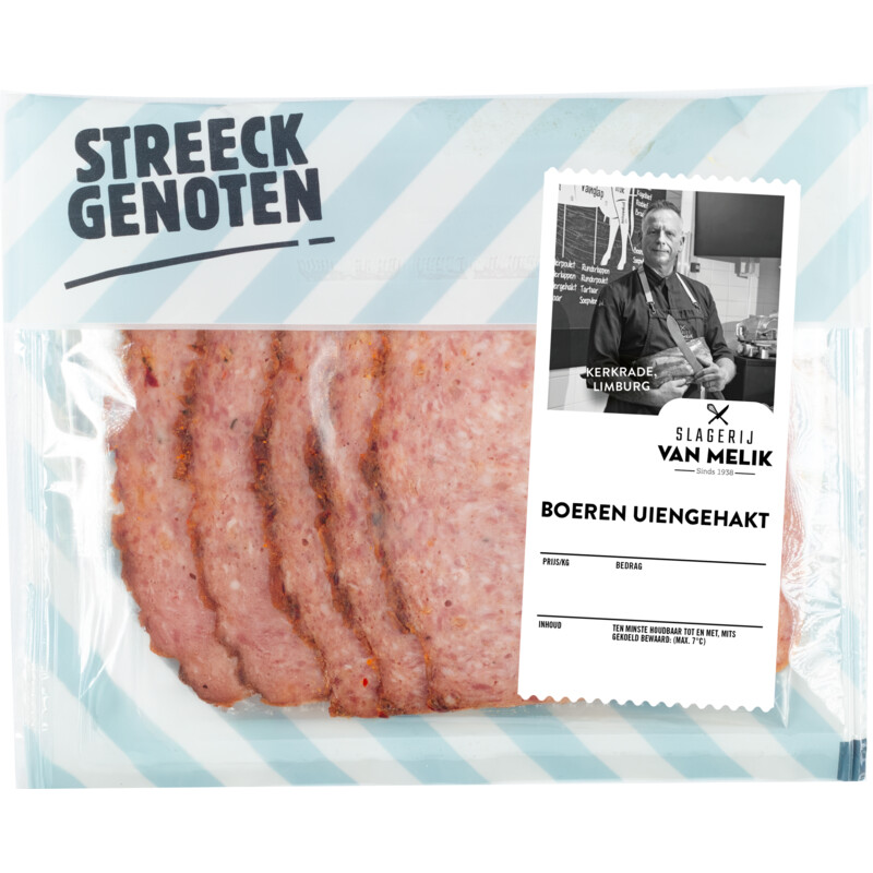 Een afbeelding van Streeckgenoten Boeren uiengehakt