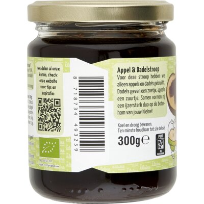 pdp-image-De Kleine Keuken Biologische appel & dadel stroop kids