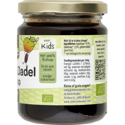 pdp-image-De Kleine Keuken Biologische appel & dadel stroop kids
