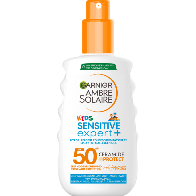 Een afbeelding van Ambre Solaire Kids sensitive expert+ spray spf50