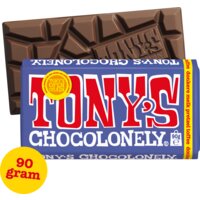 Afbeelding van Tony's Chocolonely Reep donkere melk pretzel toffee