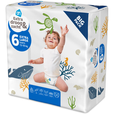 pdp-image-AH Extra droog en zacht luiers maat 6