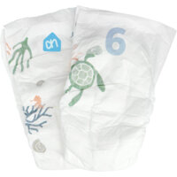 Een afbeelding van AH Extra droog en zacht luiers maat 6