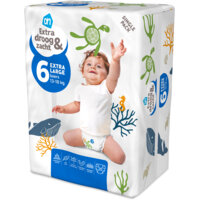 Een afbeelding van AH Extra droog en zacht luiers maat 6
