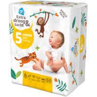 Een afbeelding van AH Extra droog en zacht luiers maat 5