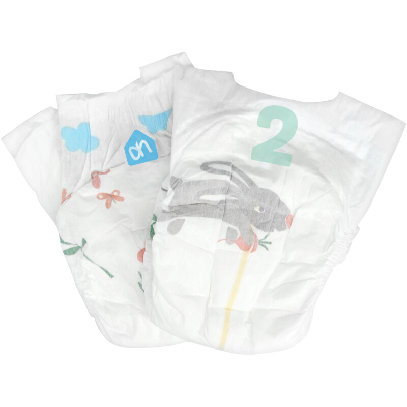 Een afbeelding van AH Extra droog en zacht luiers maat 2