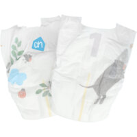 Een afbeelding van AH Extra droog en zacht luiers maat 1