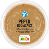 Afbeelding van Peper roomsaus met scheutje cognac