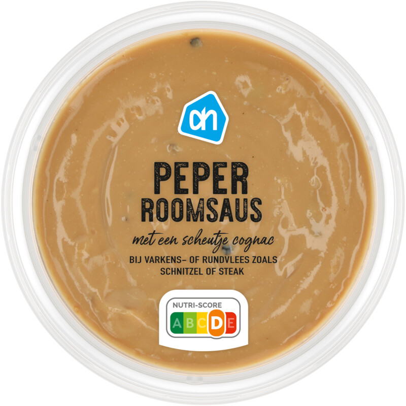Een afbeelding van AH Peper roomsaus met scheutje cognac