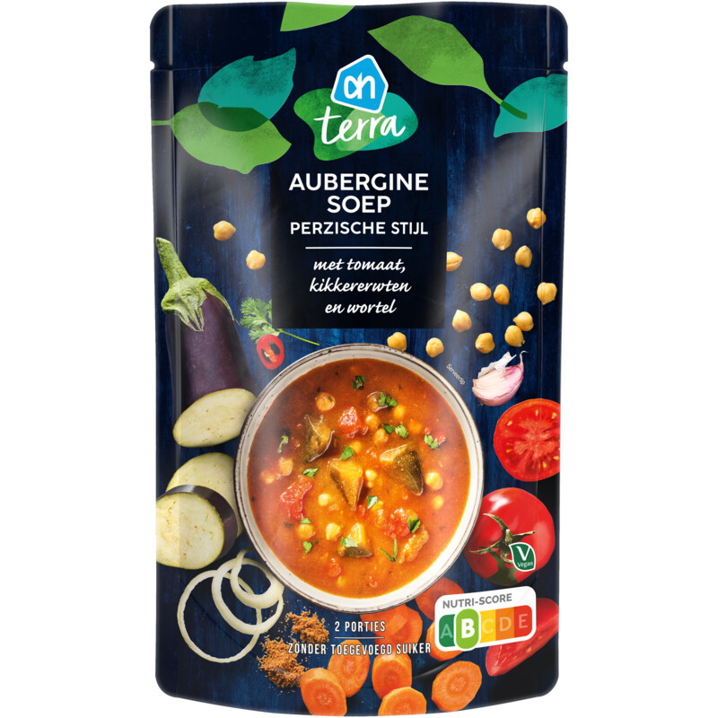 Een afbeelding van AH Perzische aubergine soep