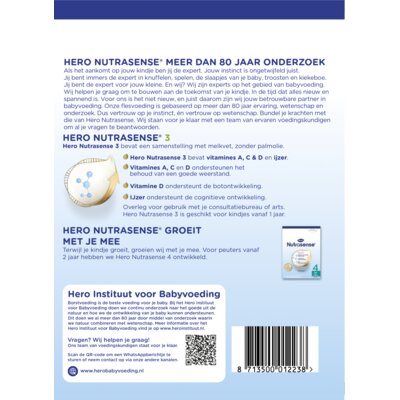 pdp-image-Hero Nutrasense 3 peutermelk vanaf 1 jaar