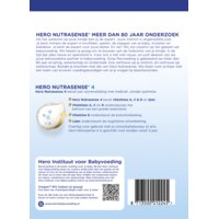 Een afbeelding van Hero Nutrasense 4 peutermelk vanaf 2 jaar