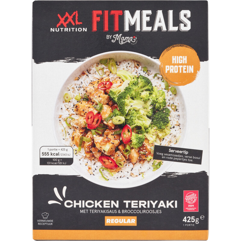 Een afbeelding van Fitmeals Chicken teriyaki