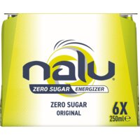 Een afbeelding van Nalu Original zero sugar 6-pack bel