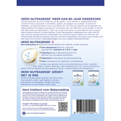 pdp-image-Hero Nutrasense 2 opvolgmelk 6-12 maanden