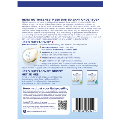 pdp-image-Hero Nutrasense 2 opvolgmelk 6-12 maanden