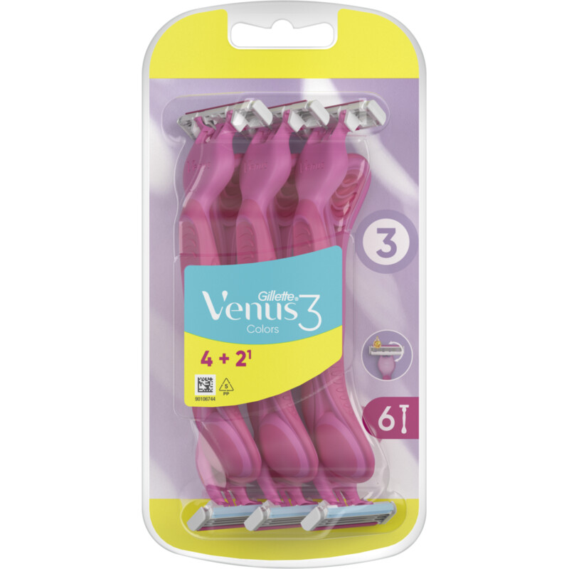 Een afbeelding van Gillette Venus3 wegwerpmes