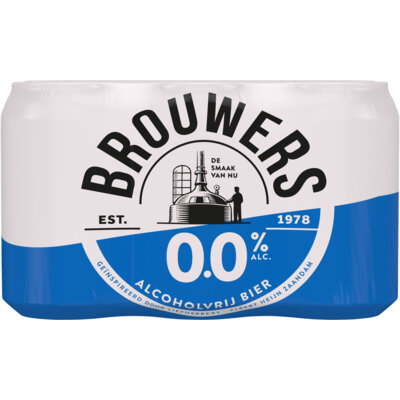 pdp-image-Brouwers Alcoholvrij bier 0.0% 6-pack