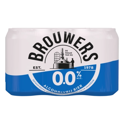 pdp-image-Brouwers Alcoholvrij bier 0.0% 6-pack