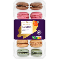 Een afbeelding van AH Excellent Kerst macarons