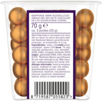 Een afbeelding van AH Excellent Crunch parels goud