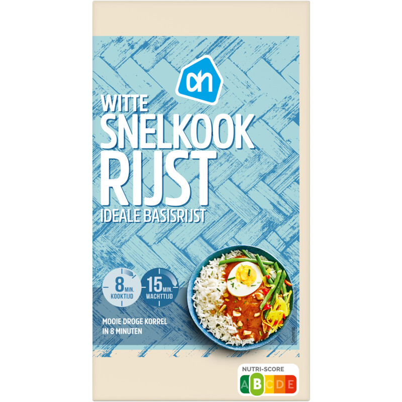 Een afbeelding van AH Witte snelkook rijst
