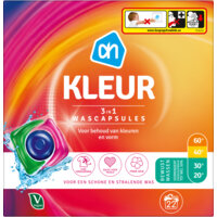 Een afbeelding van AH Wascapsules 3-in-1 kleur