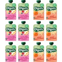 Een afbeelding van Organix Knijpfruit 12+m variatiepakket