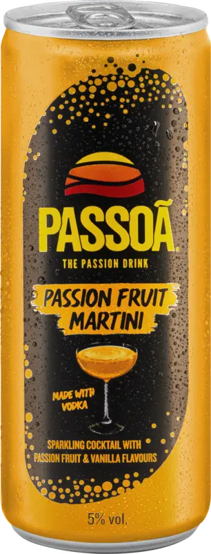 Passion fruit martini