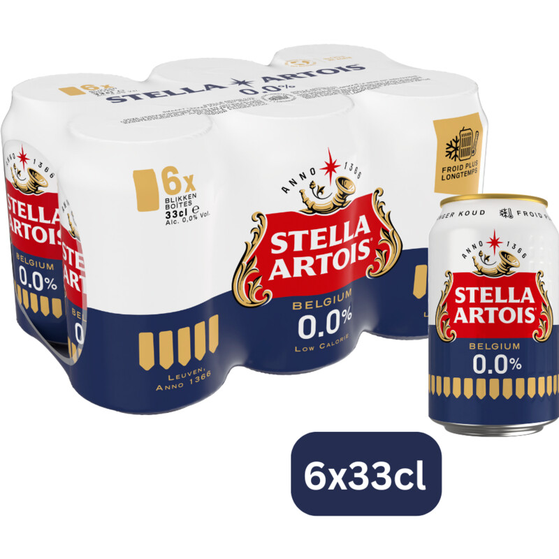 Een afbeelding van Stella Artois 0,0% Bel