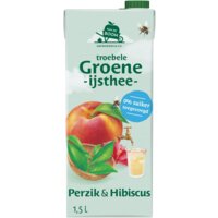 Een afbeelding van Van de Boom Troebele groene ijsthee perzik hibiscus