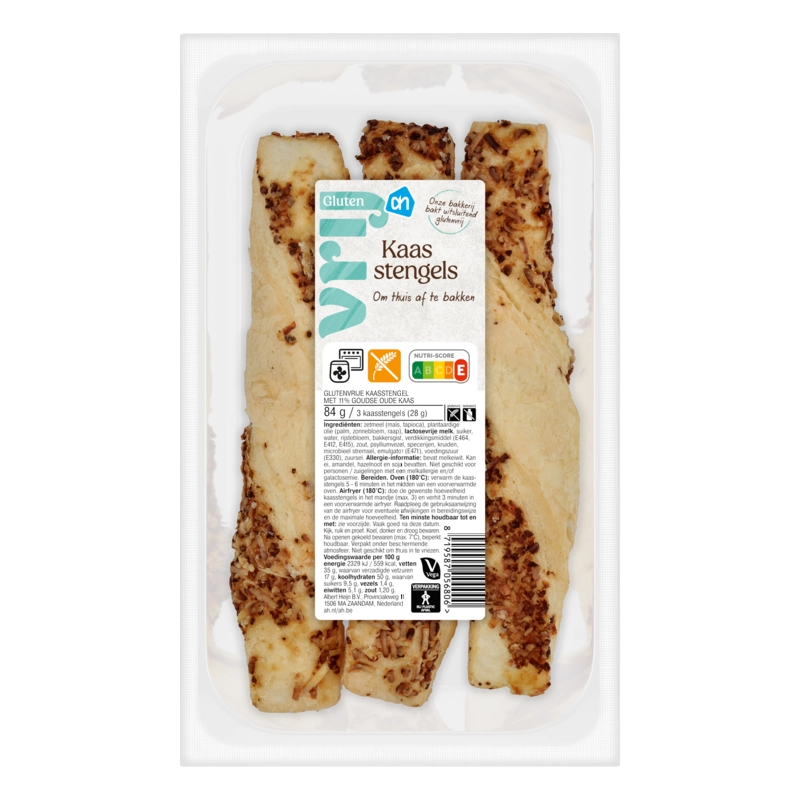 AH Glutenvrij Kaasstengels