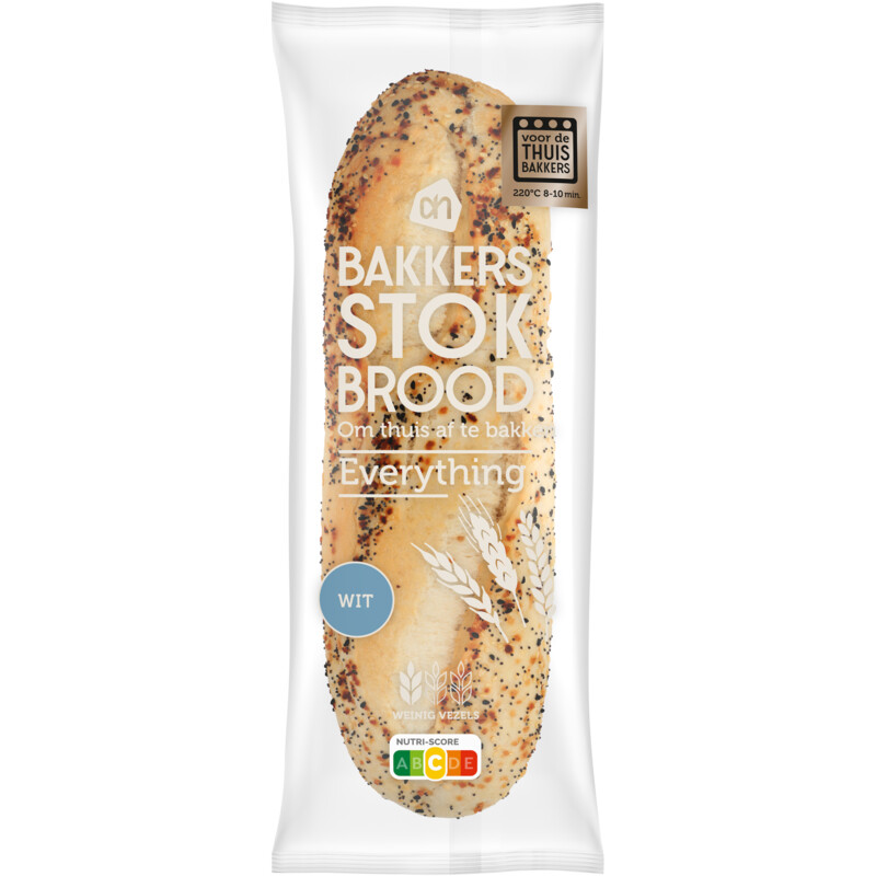 Een afbeelding van AH Bakkersstokbrood everything