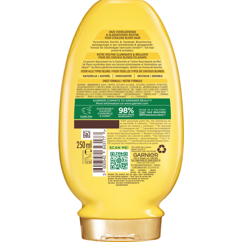 Een afbeelding van Ultra Doux Conditioner sun-kissed chamomile bel