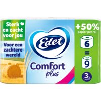 Afbeelding van Edet Comfort plus toiletpapier met stro