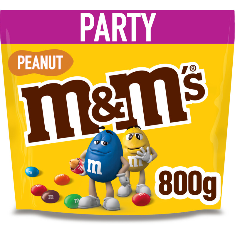 Een afbeelding van M&M'S Pinda chocolade party