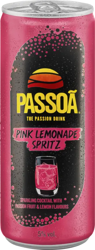Pink lemonade spritz