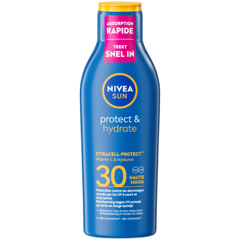 Een afbeelding van Nivea Sun Protect & hydrate zonnecrème spf30
