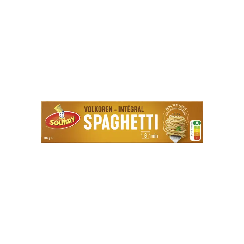 Soubry Volkoren spaghetti bel