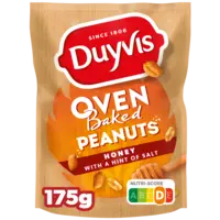 Duyvis Oven baked peanuts honey salt