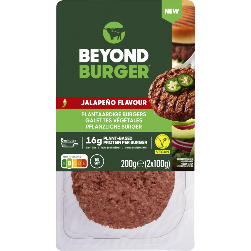 Een afbeelding van Beyond Meat Jalapeno burger
