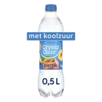 Crystal Clear Sparkling peach