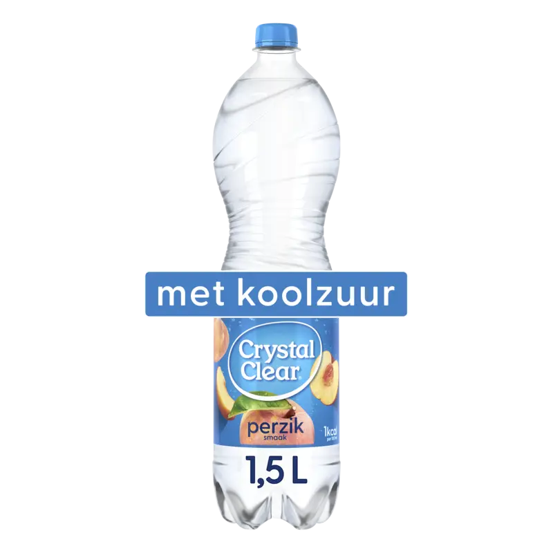 Crystal Clear Sparkling peach