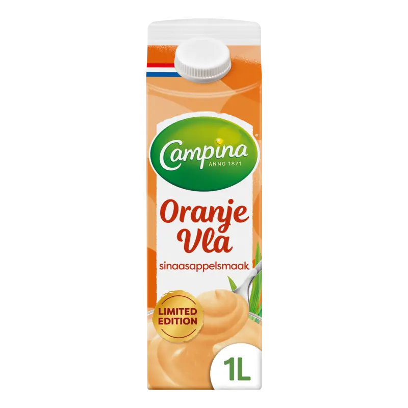 Campina Oranje vla sinaasappelsmaak