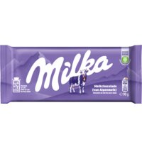 Een afbeelding van Milka Melkchocolade van alpenmelk